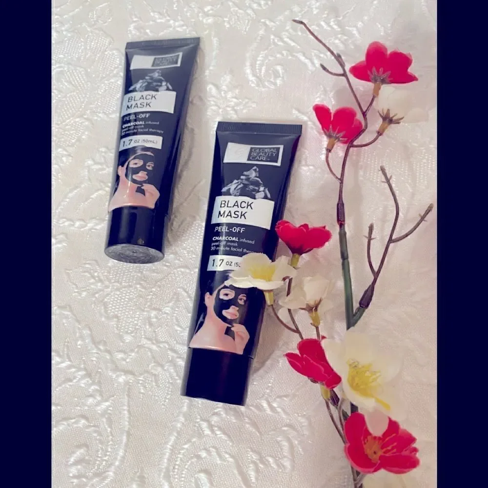 🛍Beauty Care Black Mask Charcoal infuse Peel -off Mask set of 2 1.7 OZ (50ml)
